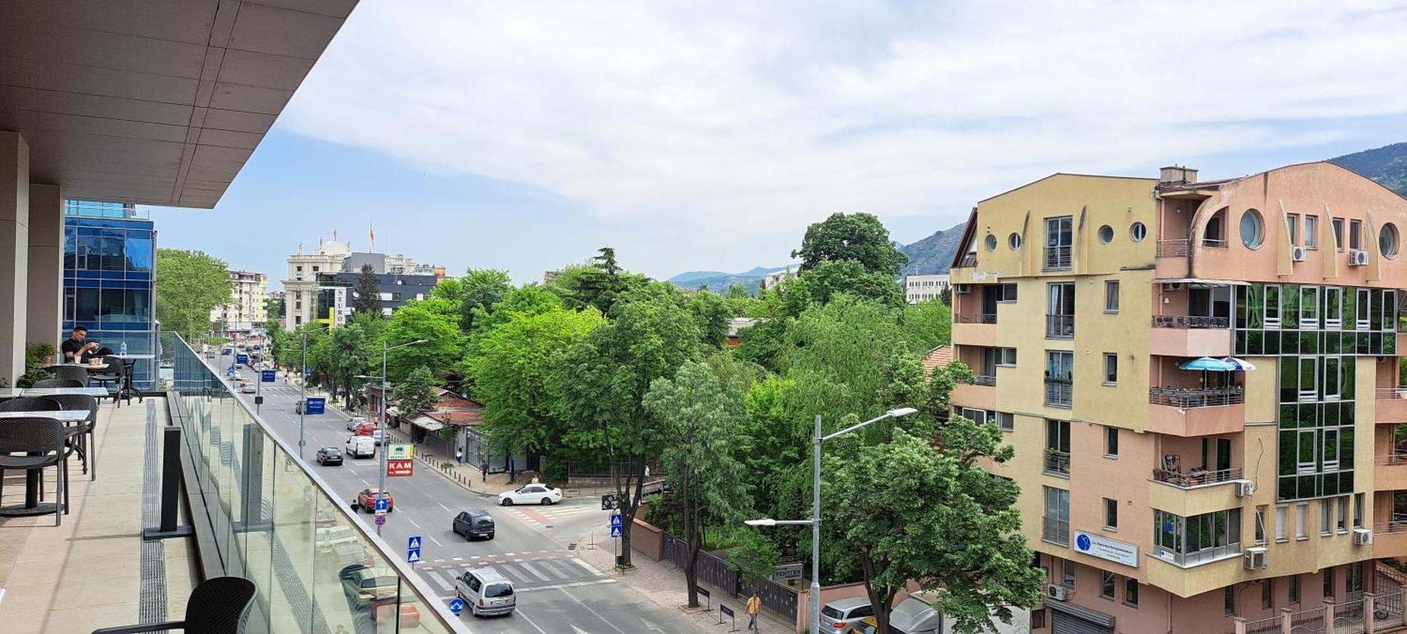Golden Delight Central Apartment Skopje Bagian luar foto